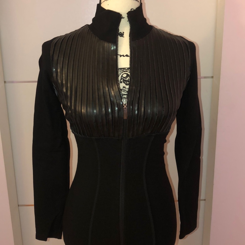 Roccobarocco Dress with leather